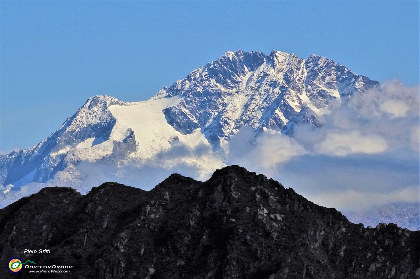 35 Dal Passo del Forcellino zoom sul Monte Disgrazia.JPG